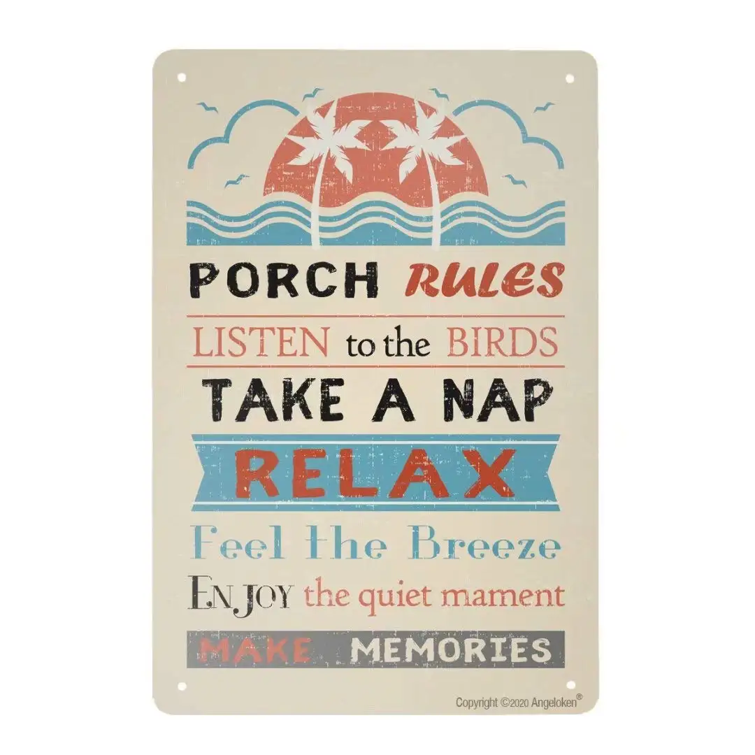 Ретро металлический знак Винтаж жестяная вывеска крыльцо правила неоновая вывеска для налет на e-mail настенное искусство в кафе подарок 20X30CM
Ретро металлический знак Винтаж жестяная вывеска крыльцо правила неоновая вывеска для налет на e-mail настенное искусство в кафе подарок 20X30CM