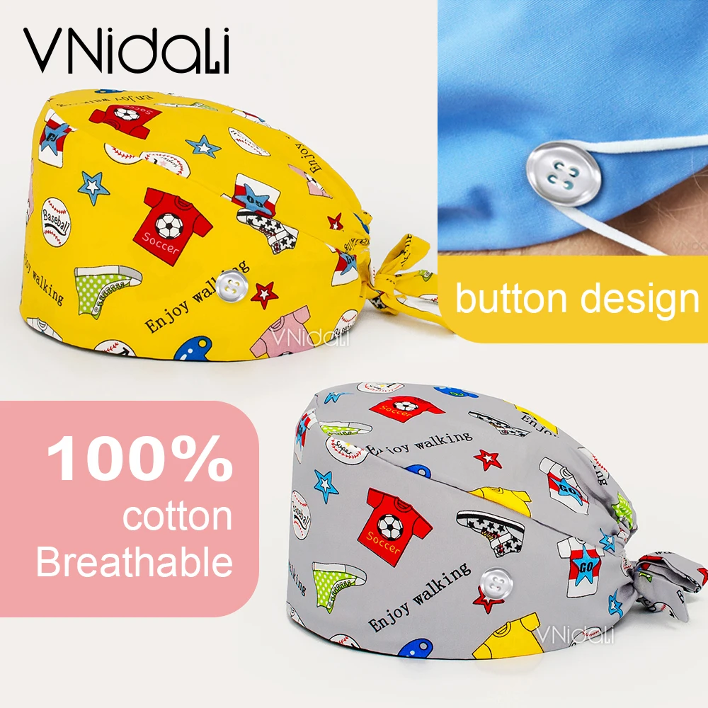 Football print nursing hats work cap woman Clearance Pattern Scrub Cap Printing Working Hat Women Men Beautician Dust Chef Caps
Football print nursing hats work cap woman Clearance Pattern Scrub Cap Printing Working Hat Women Men Beautician Dust Chef Caps