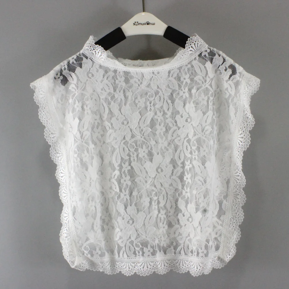 2021 Lace Floral Mesh Black Fake Collars for Women Elegant Suits Dress False Collars Half Shirt Neckwear Detachable Collar
2021 Lace Floral Mesh Black Fake Collars for Women Elegant Suits Dress False Collars Half Shirt Neckwear Detachable Collar