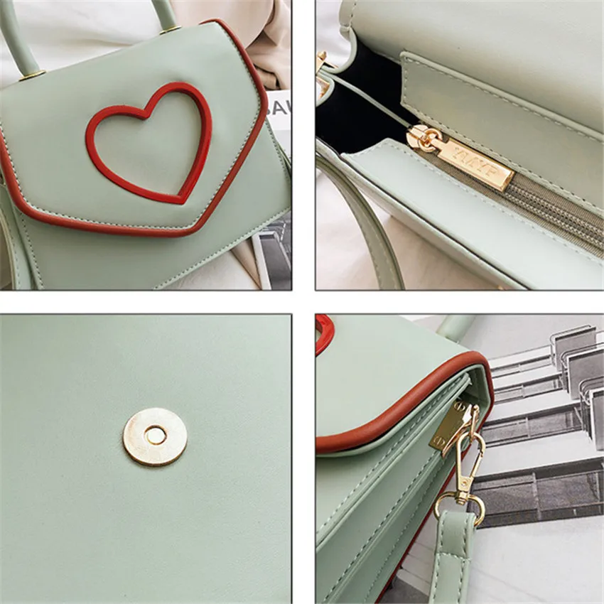 TOYOOSKY Designer Vintage Women's Handbags High Quality Female Shoulder Bags Girls Leather Purses Heart Women Crossbody Bag
TOYOOSKY Designer Vintage Women's Handbags High Quality Female Shoulder Bags Girls Leather Purses Heart Women Crossbody Bag