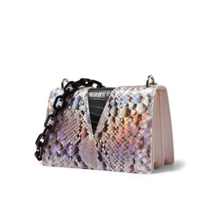 ouluoer Indonesia import Python skin bag Female bag Joining together One shoulder crossbody bag women falp women snake bag
ouluoer Indonesia import Python skin bag Female bag Joining together One shoulder crossbody bag women falp women snake bag