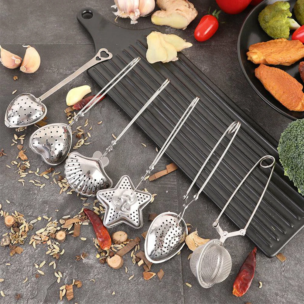 6Pcs Mesh Tea Infuser Stainless Steel Tea Strainer Metal Tea Bag Filter Loose Leaf Green Tea Strainer For Mug Teapot Teaware
6Pcs Mesh Tea Infuser Stainless Steel Tea Strainer Metal Tea Bag Filter Loose Leaf Green Tea Strainer For Mug Teapot Teaware