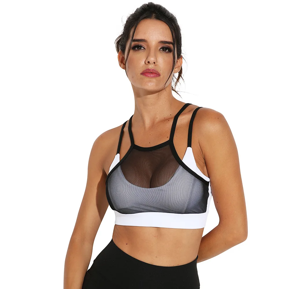 1216SJ vest bra mesh mesh breathable Yoga bra custom logo print on product and package from 1pc dropship
1216SJ vest bra mesh mesh breathable Yoga bra custom logo print on product and package from 1pc dropship