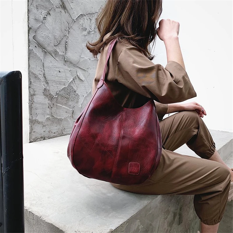 Винтажные кожаные роскошные сумки женские дизайнерские от известного бренда