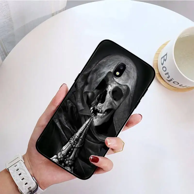 YNDFCNB Grim Reaper Skull Skeleton Phone Case For Samsung Galaxy J7 PRIME J2Pro2018 J4 Plus J5 PRIME J6 J7 Duo Neo J737 J8
YNDFCNB Grim Reaper Skull Skeleton Phone Case For Samsung Galaxy J7 PRIME J2Pro2018 J4 Plus J5 PRIME J6 J7 Duo Neo J737 J8