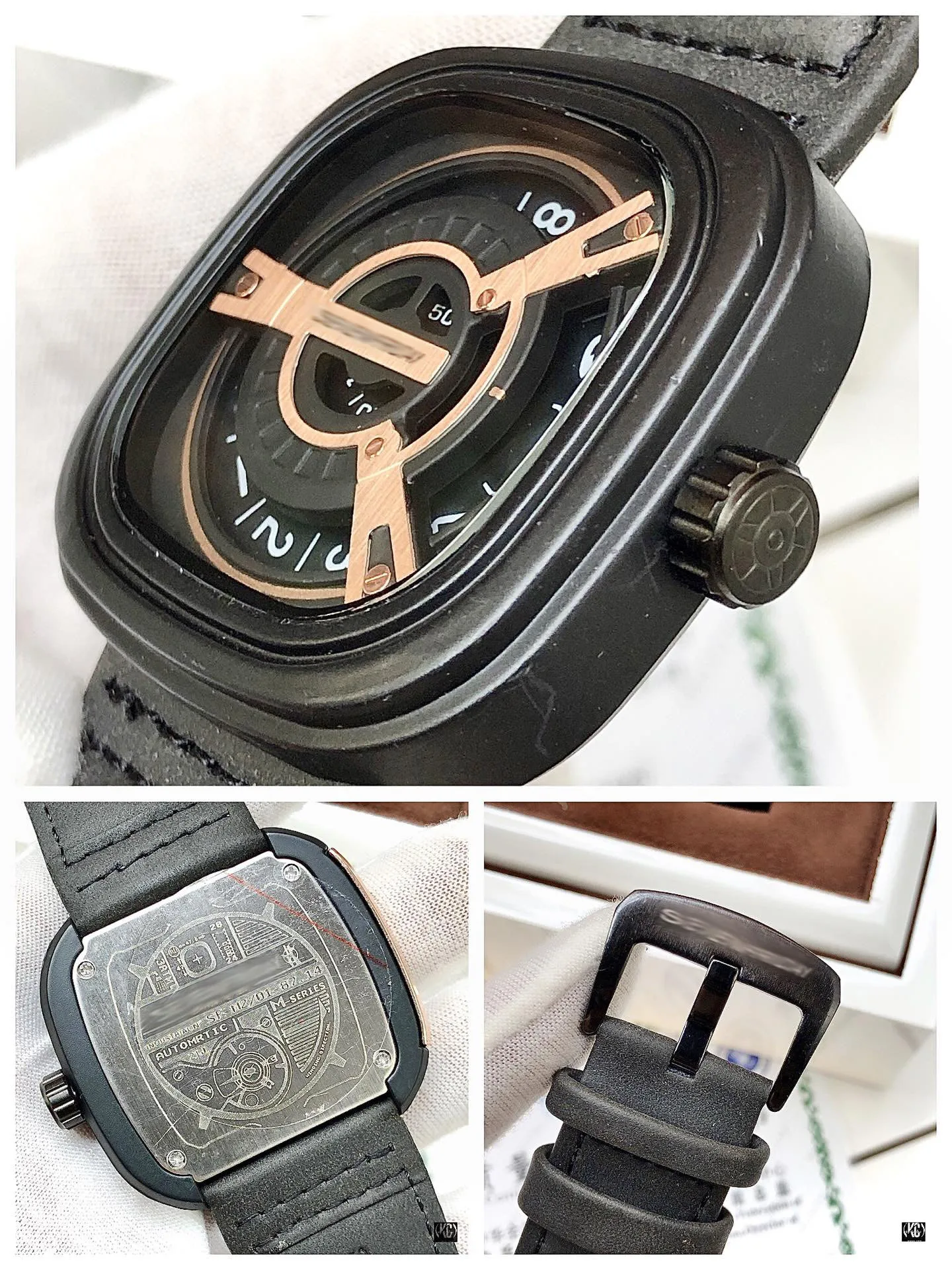 Men's watch Swiss quartz fashion square friday gift metal personality brand student
Men's watch Swiss quartz fashion square friday gift metal personality brand student