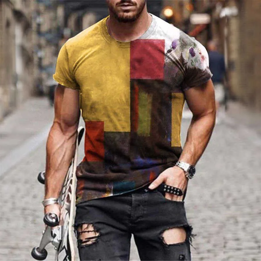 Art Graffiti T Shirt Men Retro Fashion Print T-Shirt Streetwear Sports Muscle Clothes Summer Casual Oversized Short Sleeve Tees
Art Graffiti T Shirt Men Retro Fashion Print T-Shirt Streetwear Sports Muscle Clothes Summer Casual Oversized Short Sleeve Tees