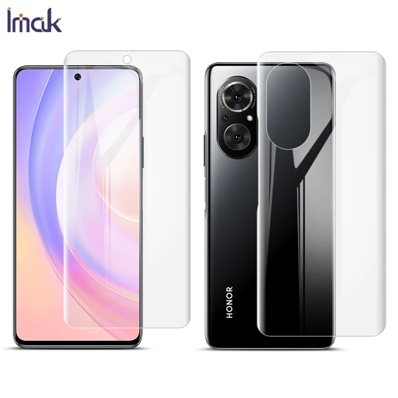 IMAK 2 шт./упак. прозрачная гладкая Гидрогелевая пленка HD для Honor 50 SE 5G, Защитная передняя крышка
IMAK 2 шт./упак. прозрачная гладкая Гидрогелевая пленка HD для Honor 50 SE 5G, Защитная передняя крышка