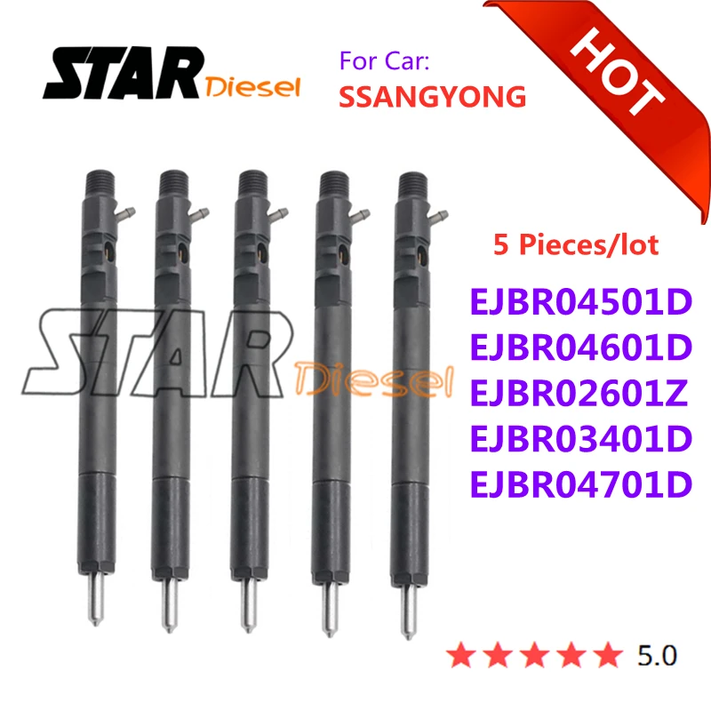 5 Pieces/lot EJBR04501D EJBR04601D EJBR02601Z EJBR03401D EJBR04701D Injector Nozzle Tips For SSANGYONG Actyon Kyron Euro 3/4
5 Pieces/lot EJBR04501D EJBR04601D EJBR02601Z EJBR03401D EJBR04701D Injector Nozzle Tips For SSANGYONG Actyon Kyron Euro 3/4