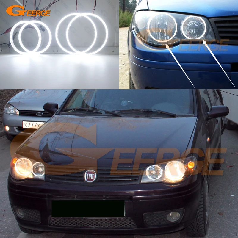 Для Fiat Albea 2005 2006 2007 2008 2009 2010 2011 ультра яркий SMD светодиодный комплект колец ангельские глазки halo Дневной светильник аксессуары для автомобиля
Для Fiat Albea 2005 2006 2007 2008 2009 2010 2011 ультра яркий SMD светодиодный комплект колец ангельские глазки halo Дневной светильник аксессуары для автомобиля