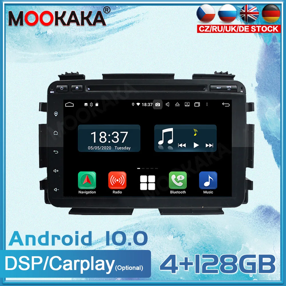 Android 10 для Honda HRV/Vezel 2015 + Автомобильный мультимедийный плеер GPS-навигация головное устройство автомобильное радио стерео магнитофон Carplay
Android 10 для Honda HRV/Vezel 2015 + Автомобильный мультимедийный плеер GPS-навигация головное устройство автомобильное радио стерео магнитофон Carplay