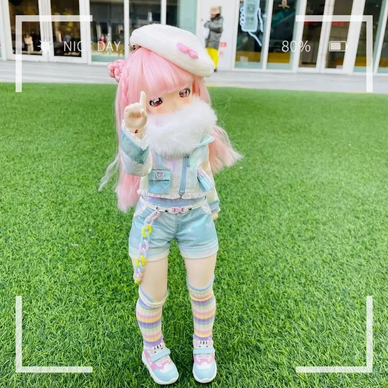 BJD Doll Clothes Set Suitable for 1-4 size MSD Down Jacket Daily Cute Plush Blue Clothes Set Doll Accessories (6 points)
BJD Doll Clothes Set Suitable for 1-4 size MSD Down Jacket Daily Cute Plush Blue Clothes Set Doll Accessories (6 points)
