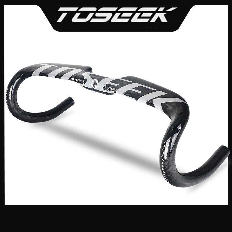 TOSEEK Super light 240g+/-20g carbon fiber handlebar UD matte/glossy 400 420mm 440mm road bike handlebar New Bicycle accessories
TOSEEK Super light 240g+/-20g carbon fiber handlebar UD matte/glossy 400 420mm 440mm road bike handlebar New Bicycle accessories
