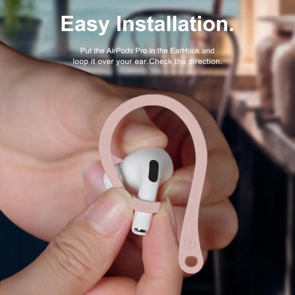 HOT 1Pair Soft Silicone Protective Earhooks For AirPods Comfortable Ear Hook Secure Fit Hooks Earphone Holders For Apple AirPods
HOT 1Pair Soft Silicone Protective Earhooks For AirPods Comfortable Ear Hook Secure Fit Hooks Earphone Holders For Apple AirPods