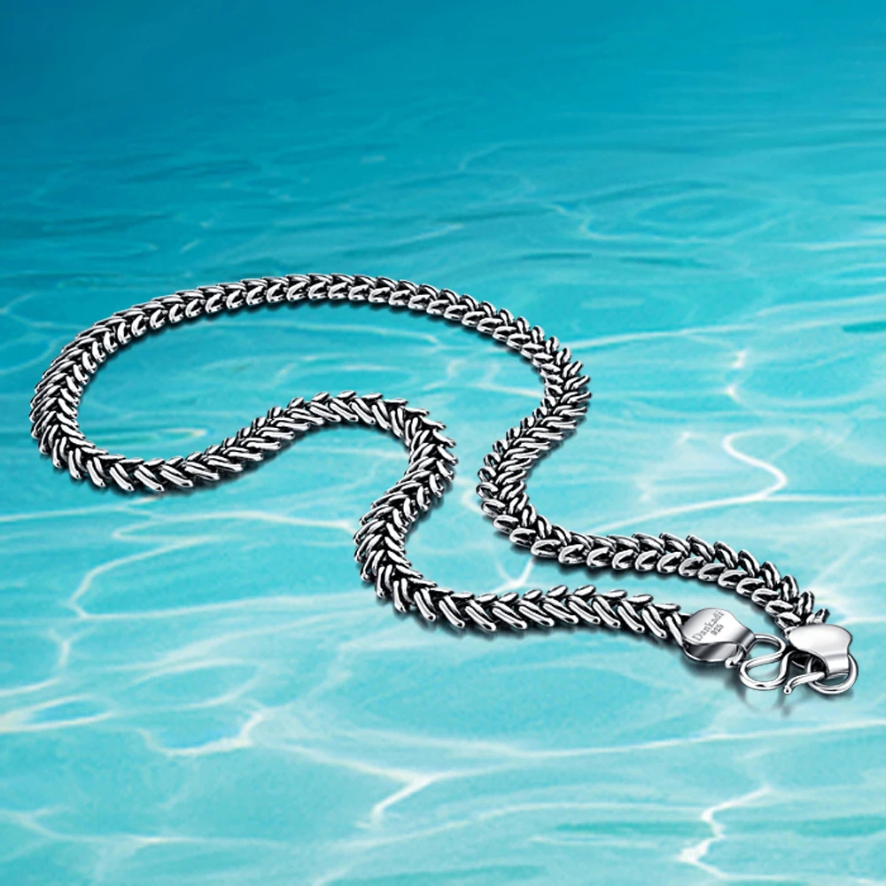 Цепочка мужская из тайского серебра 925 пробы, ширина 10 мм
Цепочка мужская из тайского серебра 925 пробы, ширина 10 мм