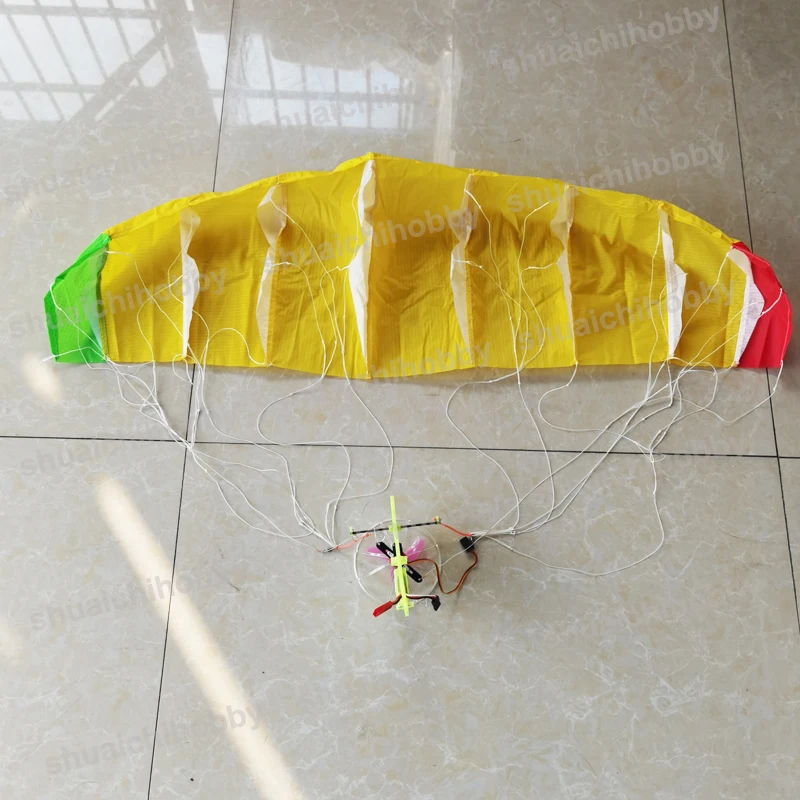 Парашютный двигатель RC с сервоприводом ESC мощный комплект 3d-печатной рамой 81 см