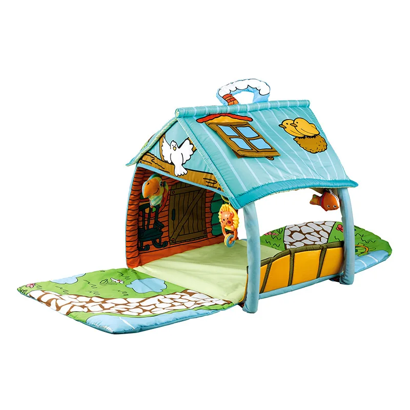 New big house children's play mat, educational early education baby crawling mat, multifunctional toy fitness frame
New big house children's play mat, educational early education baby crawling mat, multifunctional toy fitness frame