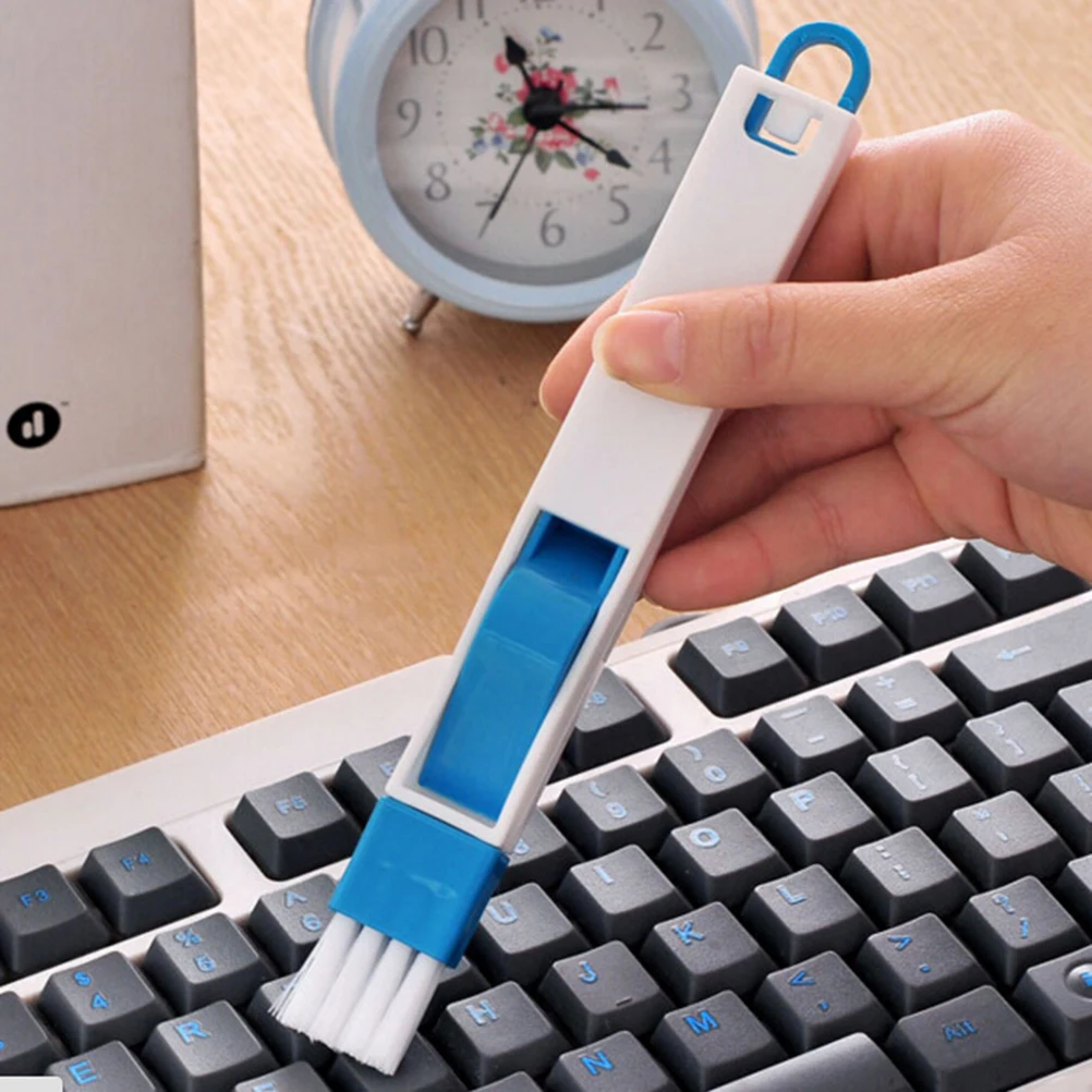 New 2 Colors 2 In 1 Polished Window Track Cleaning Brush Keyboard Nook Cranny Dust Shovel Home Cleaner Clean Tools Supplies
New 2 Colors 2 In 1 Polished Window Track Cleaning Brush Keyboard Nook Cranny Dust Shovel Home Cleaner Clean Tools Supplies