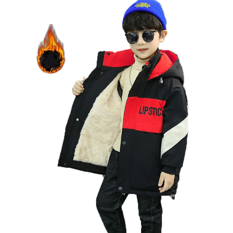 4-14 Years Old Jacket for Boy Hooded Thickened Down Children Outerwear 2021 New Winter Outdoors Fashion Windbreaker for Boy Coat
4-14 Years Old Jacket for Boy Hooded Thickened Down Children Outerwear 2021 New Winter Outdoors Fashion Windbreaker for Boy Coat