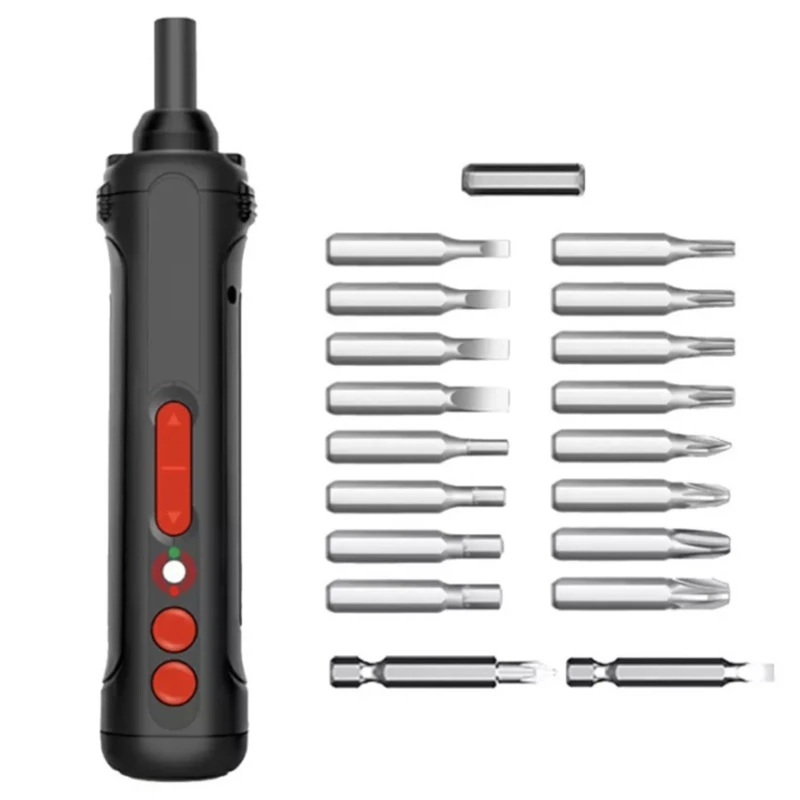 Electric Screwdriver Charging Portable Screw Driver Cordless Power Screwdriver Drill Magnetic Screw Driver Repair Set
Electric Screwdriver Charging Portable Screw Driver Cordless Power Screwdriver Drill Magnetic Screw Driver Repair Set
