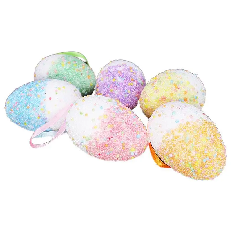 6Pcs 6cm Foam Easter Eggs Happy Easter Decorations Painted Bird Pigeon Eggs DIY Craft Kids Gift Favor Home Decor Easter Party
6Pcs 6cm Foam Easter Eggs Happy Easter Decorations Painted Bird Pigeon Eggs DIY Craft Kids Gift Favor Home Decor Easter Party