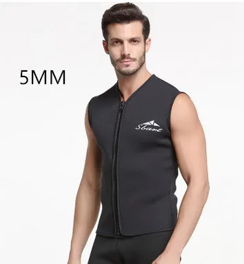Men 5MM Neoprene Wetsuit Vest Scuba Surfing Swimming Diving Suit Triathlon Cold Water Snorkeling Spearfishing Warm Beach Clothes
Men 5MM Neoprene Wetsuit Vest Scuba Surfing Swimming Diving Suit Triathlon Cold Water Snorkeling Spearfishing Warm Beach Clothes