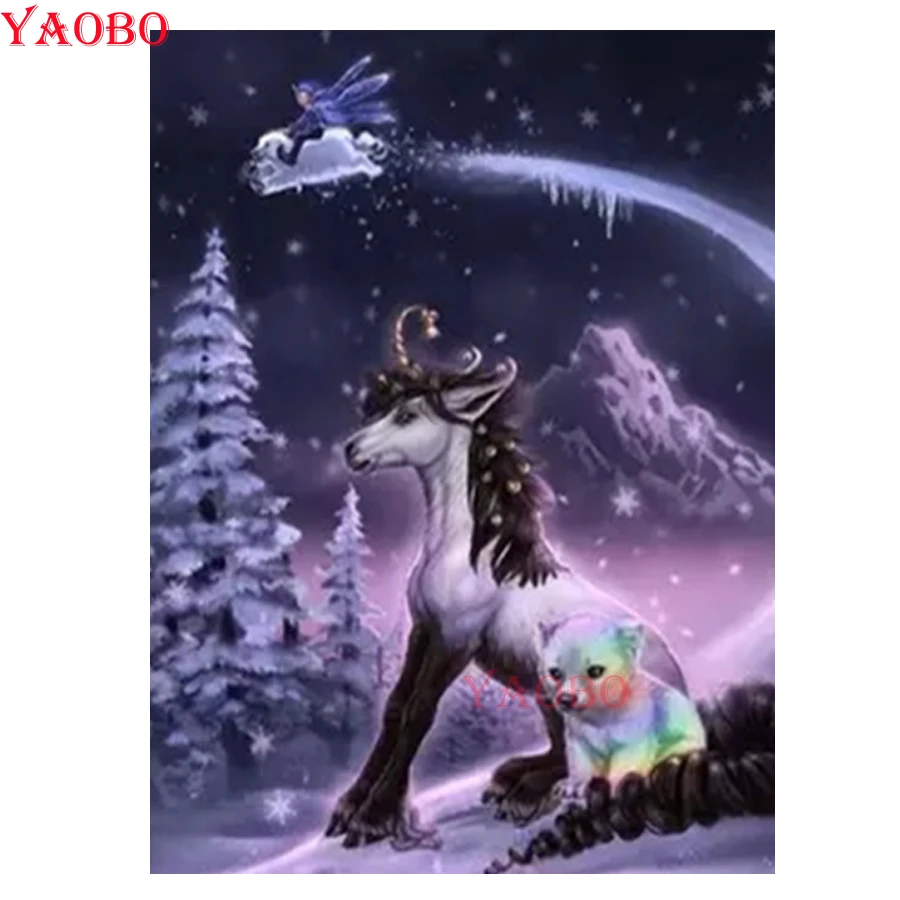 DIY 3D Diamond Embroidery Unicorns & Bear diamond Painting cross stitch Full Square Round Mosaic Rhinestone Winter snow scene
DIY 3D Diamond Embroidery Unicorns & Bear diamond Painting cross stitch Full Square Round Mosaic Rhinestone Winter snow scene