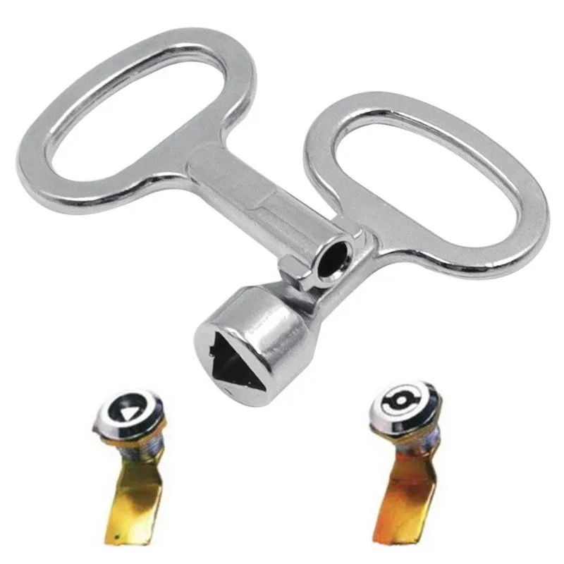 Door Key Multi Function Wrench Triangle Socket Electric Cabinet Box Switch Power Panel Keys Metro Trains Elevator Door Lock Key
Door Key Multi Function Wrench Triangle Socket Electric Cabinet Box Switch Power Panel Keys Metro Trains Elevator Door Lock Key