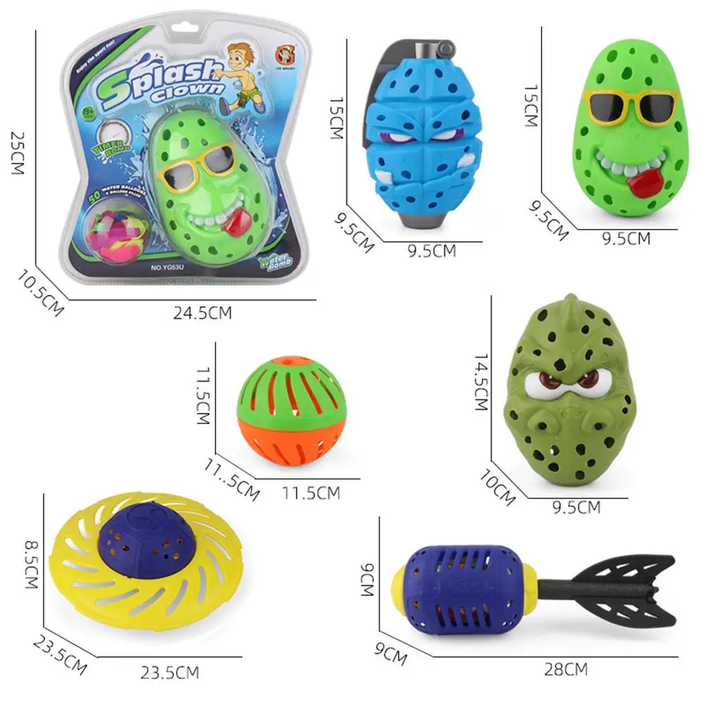 ABS Water Balloon Toy Portable Prank Tricky Toys Potato Water Toy For Children Outside Outdoor Water Park
ABS Water Balloon Toy Portable Prank Tricky Toys Potato Water Toy For Children Outside Outdoor Water Park