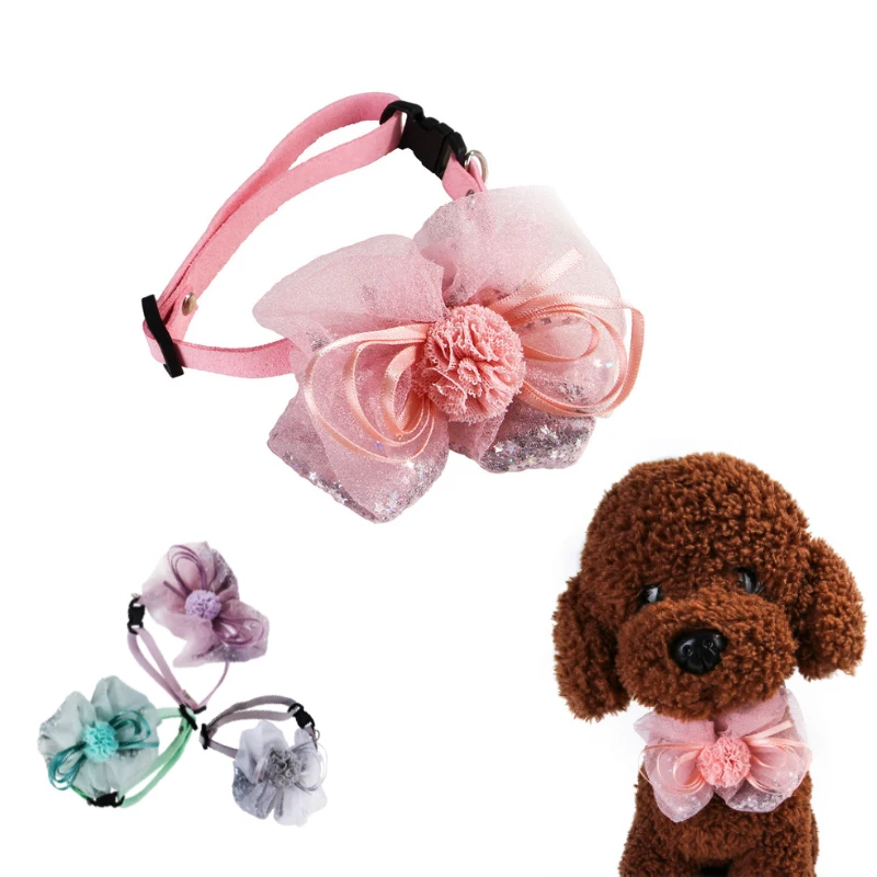 Pretty Personalized Pet Cat Dog Collar Flower Dress Up Adjustable Dog Choker Necklace Collars for Small Dogs Teddy Puppy Kitten
Pretty Personalized Pet Cat Dog Collar Flower Dress Up Adjustable Dog Choker Necklace Collars for Small Dogs Teddy Puppy Kitten