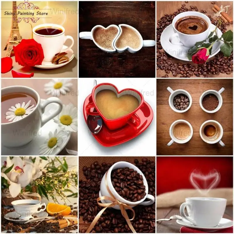 Diamond Painting Cross Stitch Coffee Cup Picture Of Rhinestones Full Square Round Drill Diamond Embroidery Kit Cafe Home Decor
Diamond Painting Cross Stitch Coffee Cup Picture Of Rhinestones Full Square Round Drill Diamond Embroidery Kit Cafe Home Decor