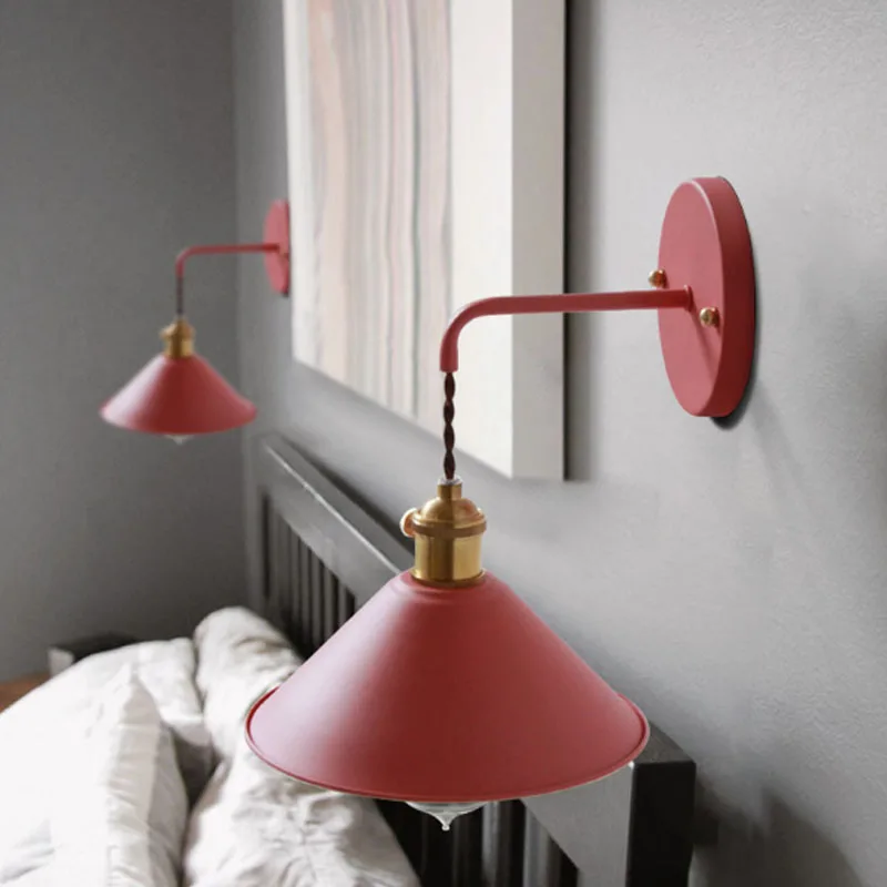 Scandinavian Creative Modern Living Room Stairway Bedroom Bedside Makaron Small Black Umbrella Wall Lamp
Scandinavian Creative Modern Living Room Stairway Bedroom Bedside Makaron Small Black Umbrella Wall Lamp