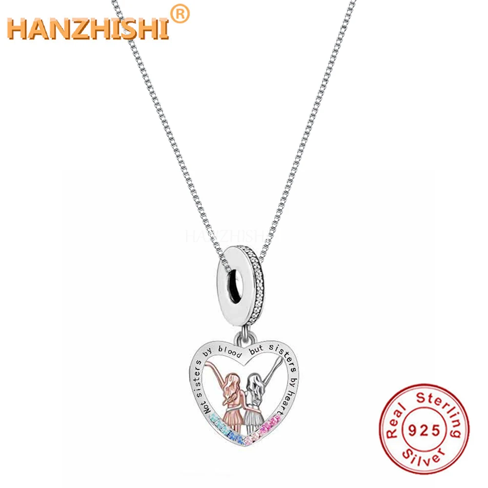 925 Sterling Silver Not Sister By Blood But Sister By Heart Pendant Necklace Anniversary Birthday Mum Wife Girlfriend Child Gift
925 Sterling Silver Not Sister By Blood But Sister By Heart Pendant Necklace Anniversary Birthday Mum Wife Girlfriend Child Gift