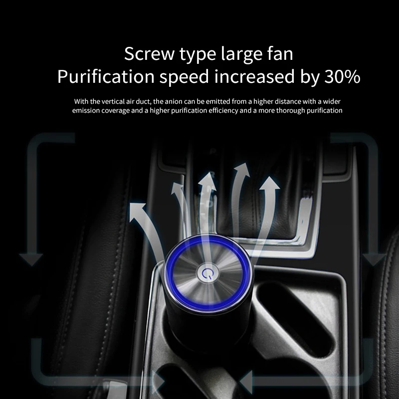 Car Air Freshener USB Mute Wind Adjustable Negative Ions Air Purifier Machine Car Air Purifier Device Air Diffuser Practical
Car Air Freshener USB Mute Wind Adjustable Negative Ions Air Purifier Machine Car Air Purifier Device Air Diffuser Practical