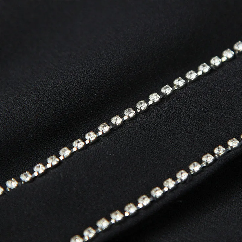 Elegant Turn Down Collar Beading Lantern Sleeve Ruffle Asymmetrical Dress Spring Woman Clothes Midi Black Party Vestidos
Elegant Turn Down Collar Beading Lantern Sleeve Ruffle Asymmetrical Dress Spring Woman Clothes Midi Black Party Vestidos