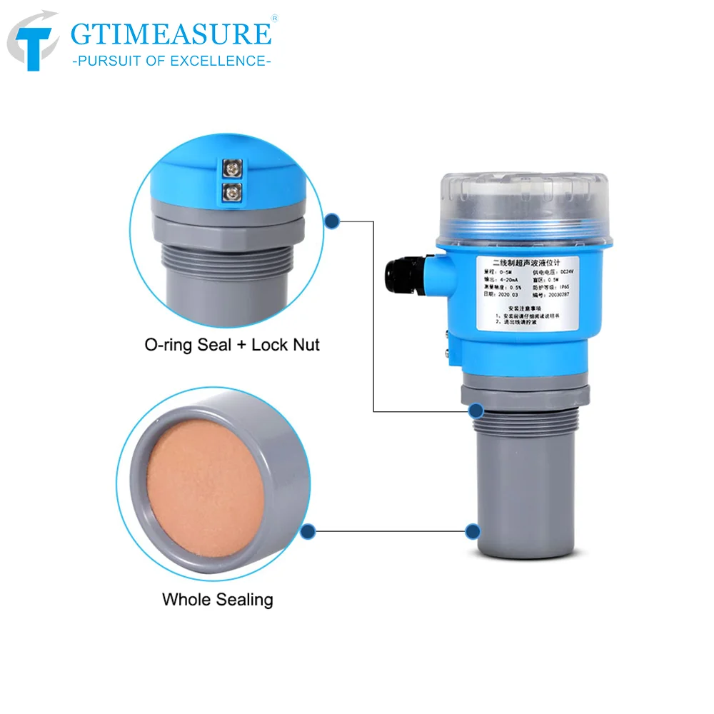 5m 10m 20m Ultrasonic Level Sensor Wireless Deep Wells Tank Level Monitoring 4-20mA 0-10V Modbus
5m 10m 20m Ultrasonic Level Sensor Wireless Deep Wells Tank Level Monitoring 4-20mA 0-10V Modbus