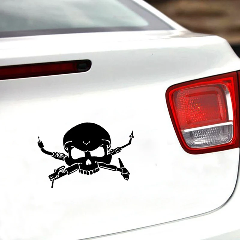 Creativity Car Stickers Welders Skull Reflective Window Bumper Decals Cover Scratch For Motorcycle Audi Accessories PVC18*12cm
Creativity Car Stickers Welders Skull Reflective Window Bumper Decals Cover Scratch For Motorcycle Audi Accessories PVC18*12cm
