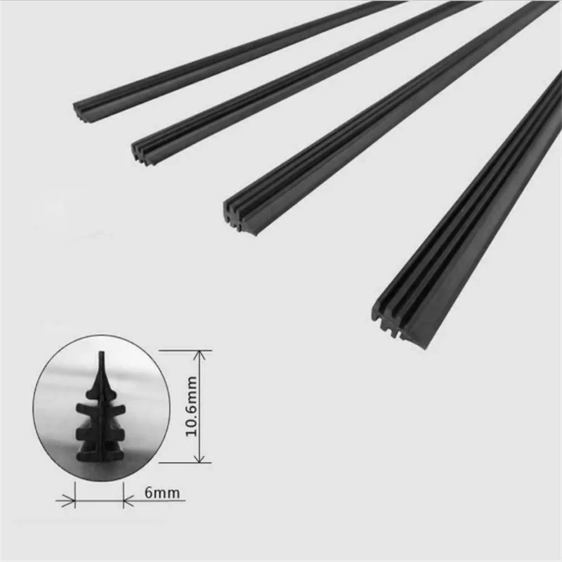 2pcs Universal Car SUV Silicone Frameless Windshield Wiper Blade Refill Boneless Wiper Blade Wiper Strip Wiper Strip Accessories 
2pcs Universal Car SUV Silicone Frameless Windshield Wiper Blade Refill Boneless Wiper Blade Wiper Strip Wiper Strip Accessories