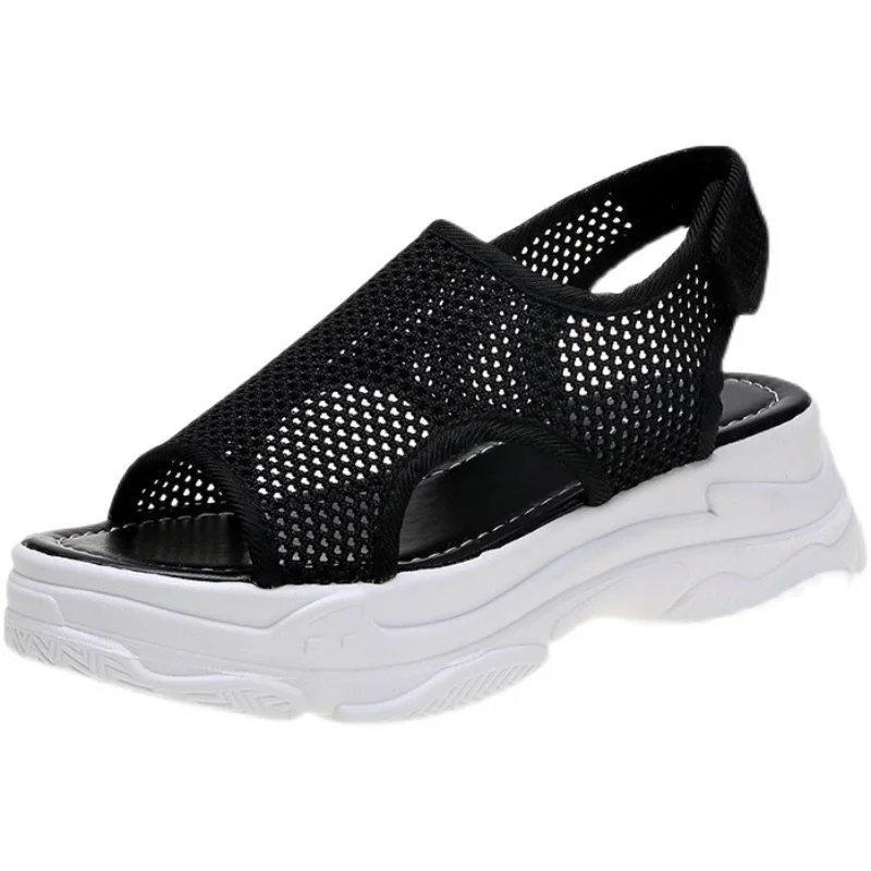 Black Platform Sandals Clogs Wedge Clear Heels Slip-on Loafers Summer Women's Female Shoe Two Weare All-Match Espadrilles High E
Black Platform Sandals Clogs Wedge Clear Heels Slip-on Loafers Summer Women's Female Shoe Two Weare All-Match Espadrilles High E