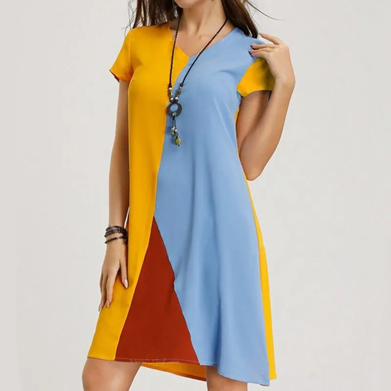 2021 Summer Women Loose Patchwork Vintage Ruffles Dress Large Big Elegant Casual Beach Dresses Plus Size 5XL Befree
2021 Summer Women Loose Patchwork Vintage Ruffles Dress Large Big Elegant Casual Beach Dresses Plus Size 5XL Befree