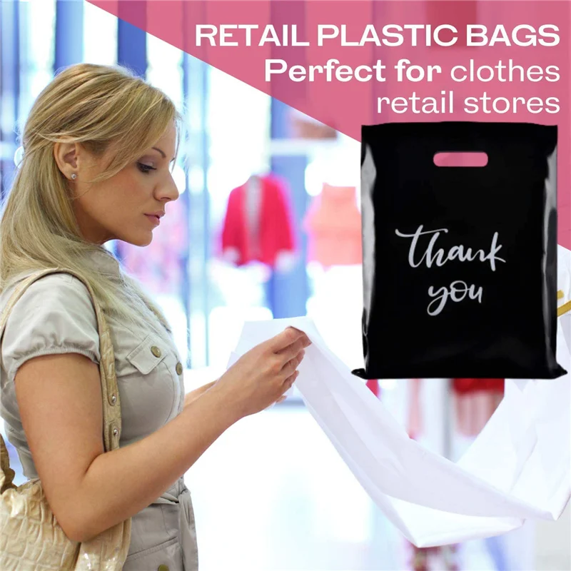 Boutiques Thank You Bags 12x15 Retail Shopping Bags Suitable For Gift Bags Parties Stores Clothes Bags 10pcs Reusable Blackbags
Boutiques Thank You Bags 12x15 Retail Shopping Bags Suitable For Gift Bags Parties Stores Clothes Bags 10pcs Reusable Blackbags