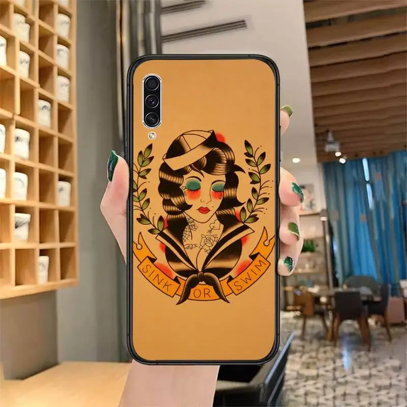 Sailor Jerry Tattoo Phone Case For Samsung A20 A30 30s A40 A7 2018 J2 J7 prime J4 Plus S5 Note 9 10 Plus
Sailor Jerry Tattoo Phone Case For Samsung A20 A30 30s A40 A7 2018 J2 J7 prime J4 Plus S5 Note 9 10 Plus