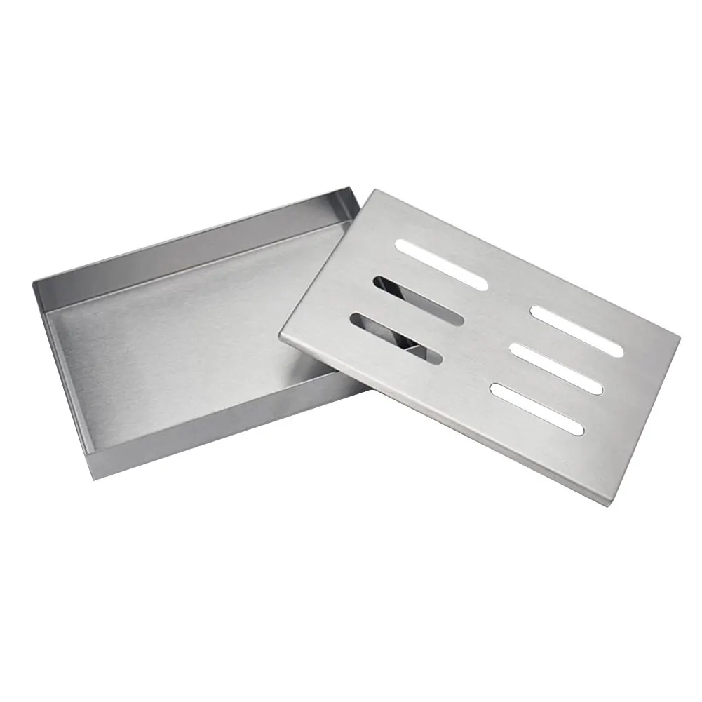 Barbecue Stainless Steel Sawdust Smoke Box Stainless Steel Hole Cold Smoke Generator Customized Cigarette Box Barbecue Tool
Barbecue Stainless Steel Sawdust Smoke Box Stainless Steel Hole Cold Smoke Generator Customized Cigarette Box Barbecue Tool