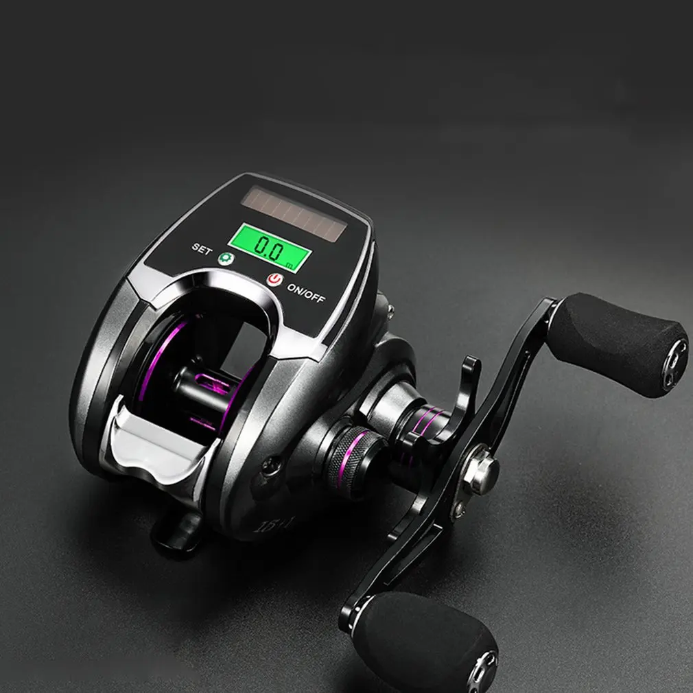 Electronic Fishing Reel Counter Digital Display Baitcasting Reel 8.0:1 High Speed Ratio 2021 New Profile Line
Electronic Fishing Reel Counter Digital Display Baitcasting Reel 8.0:1 High Speed Ratio 2021 New Profile Line