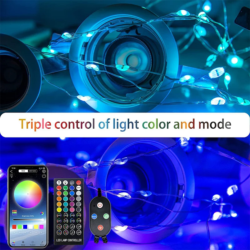 2021 Christmas Decoration Fairy Light LED String 20m Festoon Bluetooth Garland For Christmas Tree Bedroom Party New Year Decor
2021 Christmas Decoration Fairy Light LED String 20m Festoon Bluetooth Garland For Christmas Tree Bedroom Party New Year Decor