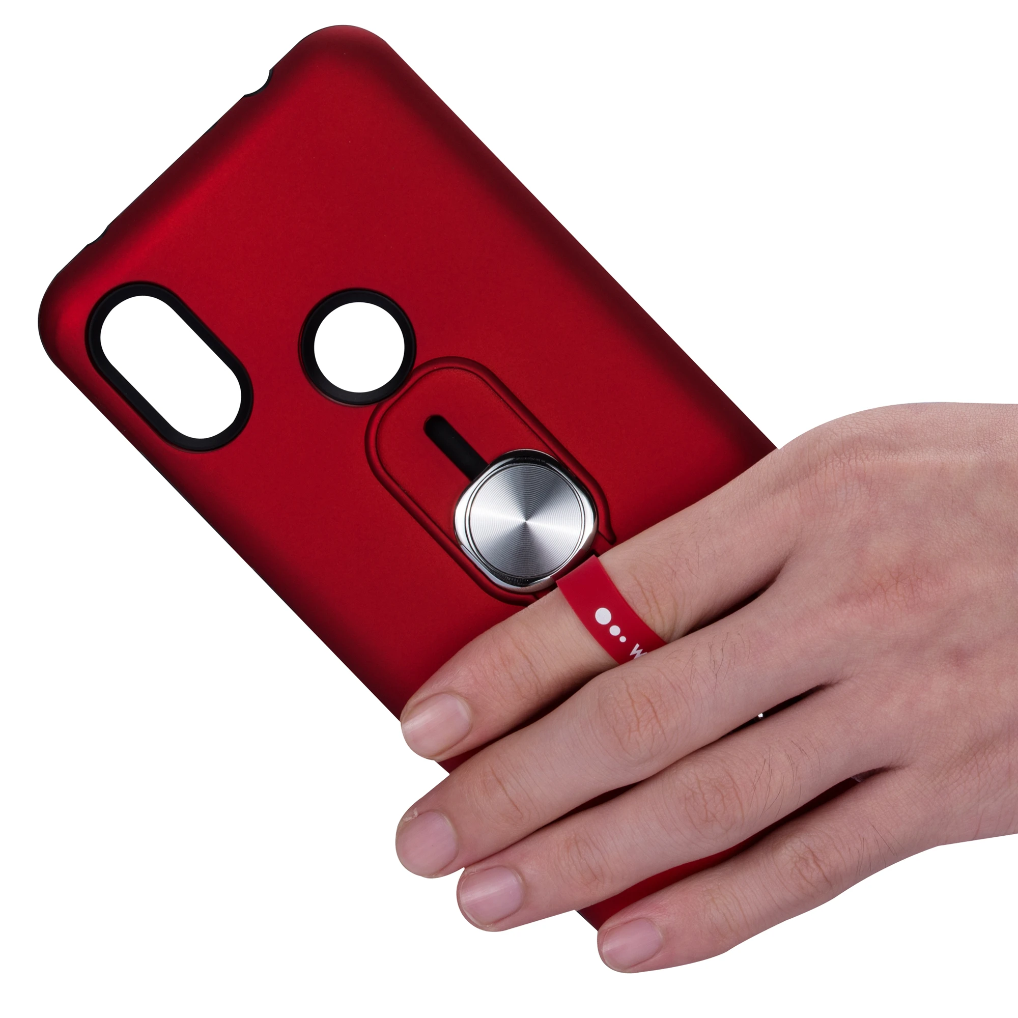 Противоударные чехлы из ТПУ для Xiaomi Redmi Note 8 7 6 Pro чехол с кольцом на палец задняя