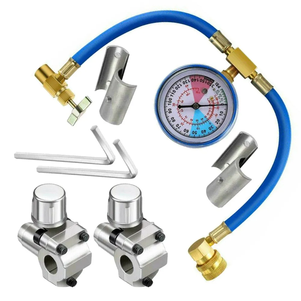 Metal BPV31 Hose Refrigerant Valve Bullet Piercing U-type Bullet Piercing Tap Valve Kit Hose Refrigerant Tap With Gauge
Metal BPV31 Hose Refrigerant Valve Bullet Piercing U-type Bullet Piercing Tap Valve Kit Hose Refrigerant Tap With Gauge