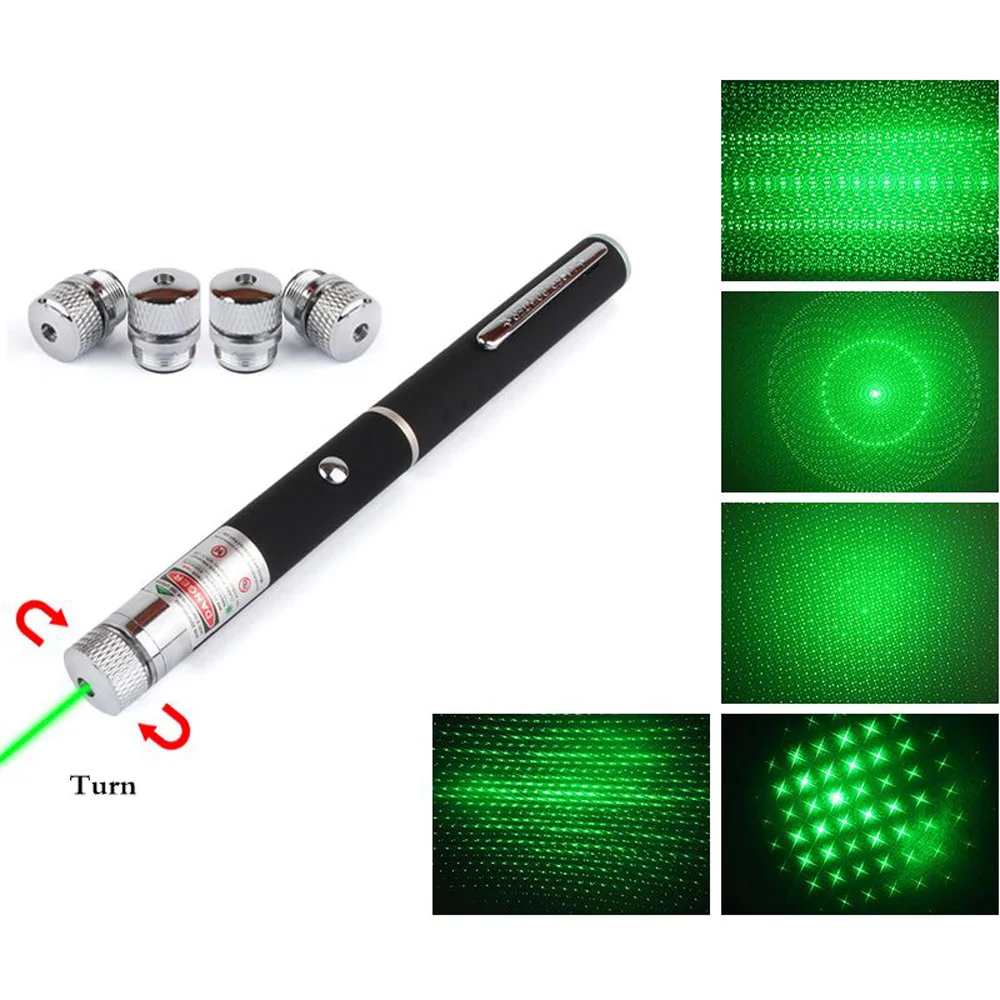 Hunting 2 in 1 High Power Green Laser Pointer Detachable 4 laser cap purple red laser sight 5000m 532nm lazer pen
Hunting 2 in 1 High Power Green Laser Pointer Detachable 4 laser cap purple red laser sight 5000m 532nm lazer pen