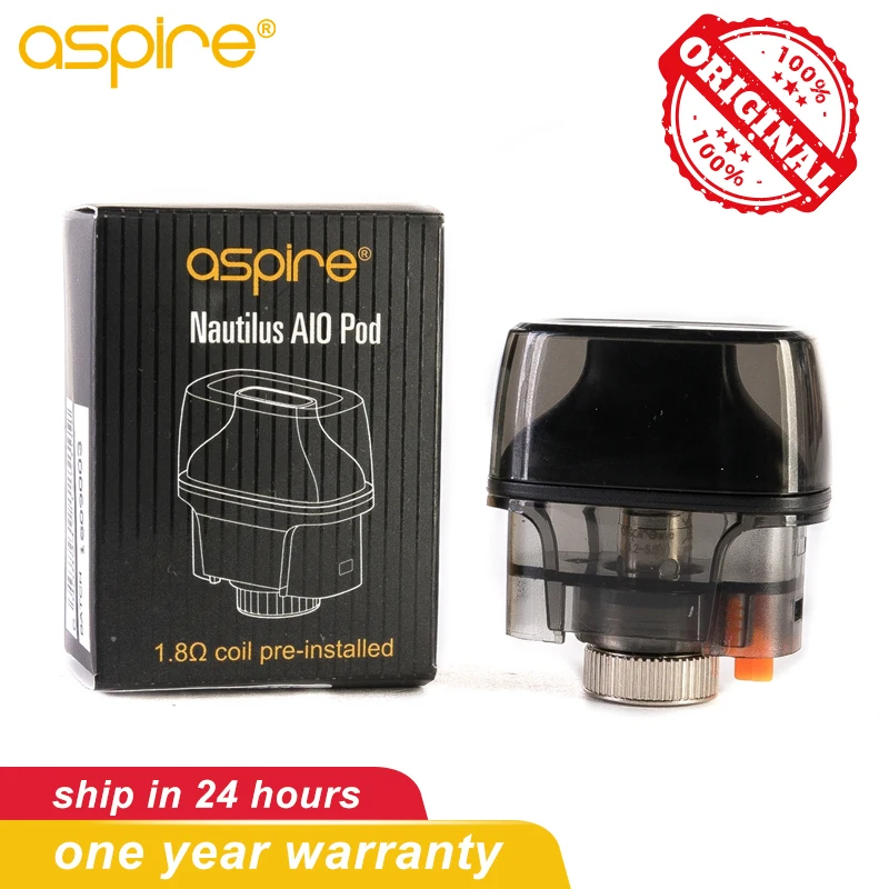 2 шт.! Aspire Nautilus AIO Pod картридж 4 5/2 мл Нижняя Система наполнения электронных сигарет