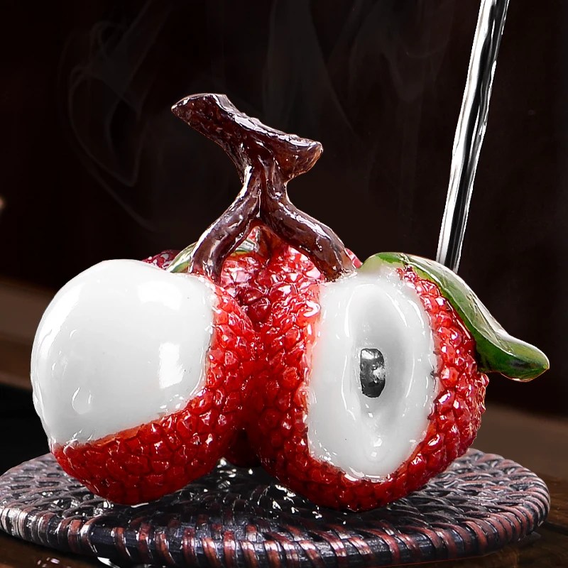 HOME TEA SET ACCESSORIES LITCHI DECORATION TEA PET HIGH TEMPERATURE DISCOLORATION TEA CEREMONY RESIN DECORATION EXQUISITE GIFT
HOME TEA SET ACCESSORIES LITCHI DECORATION TEA PET HIGH TEMPERATURE DISCOLORATION TEA CEREMONY RESIN DECORATION EXQUISITE GIFT